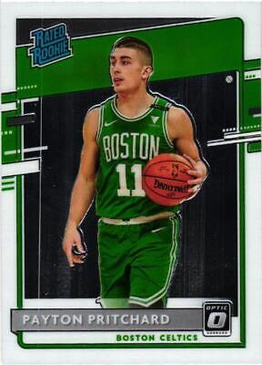 Payton Pritchard #176 Basketball Cards 2020 Panini Donruss Optic