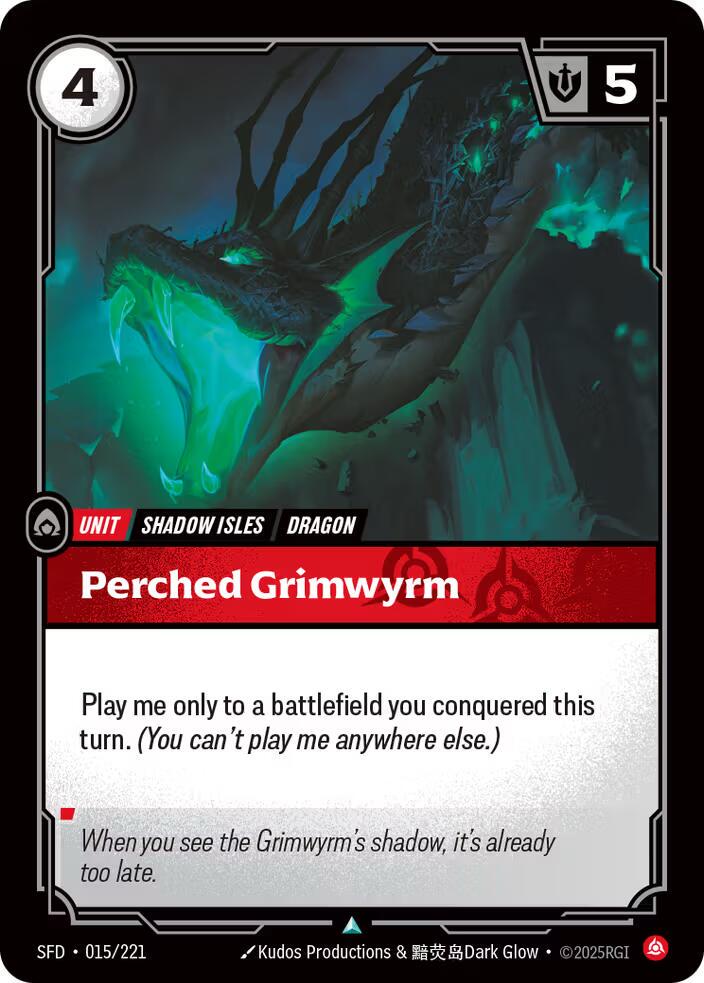 Perched Grimwyrm front
