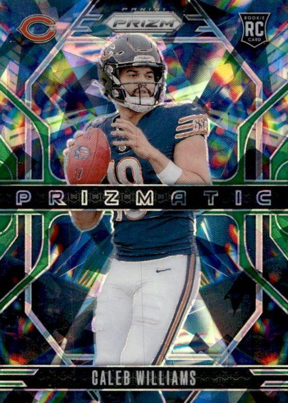 Caleb Williams [Green Ice] #1 Prices | 2024 Panini Prizm Prizmatic