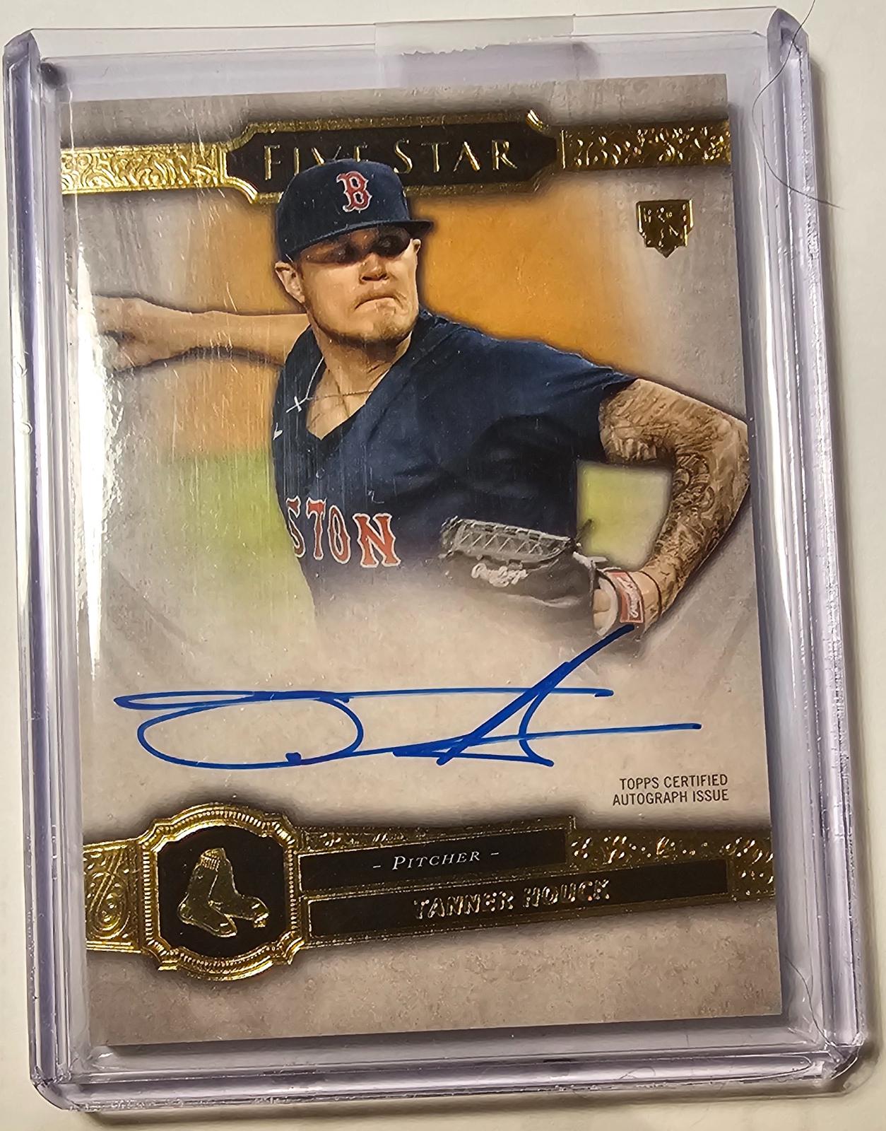 Tanner Houck #FSA-TH Baseball Cards 2021 Topps Five Star Autographs