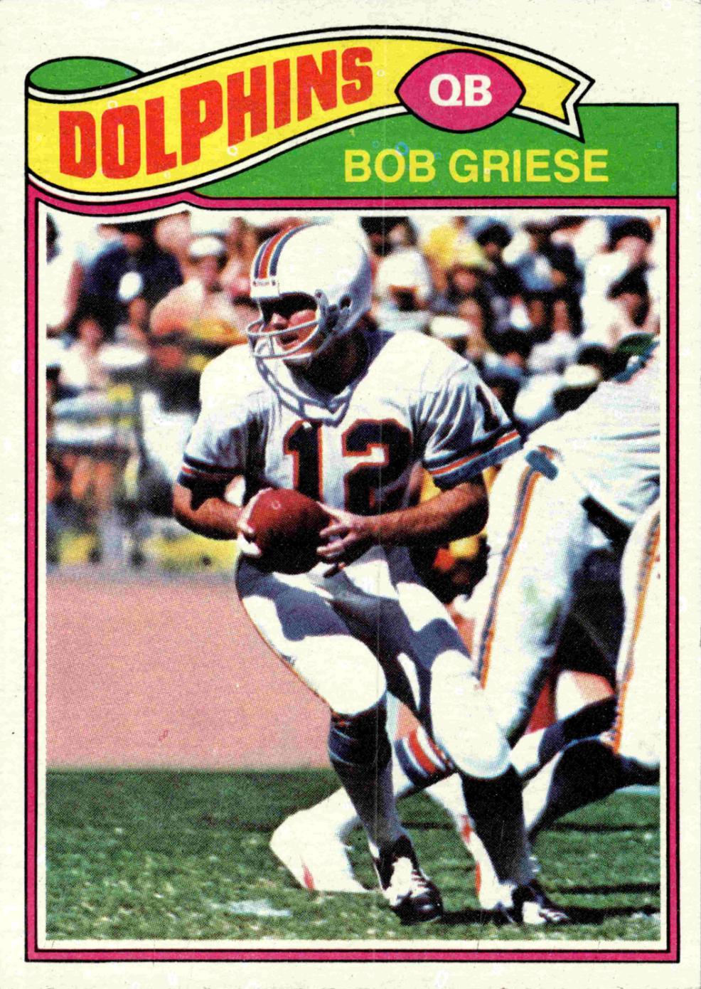 Bob Griese #515 Football Cards 1977 Topps