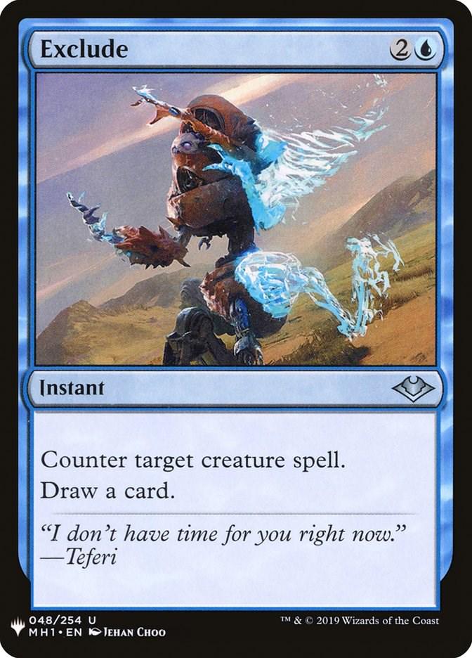 Exclude (Magic The List Reprints)