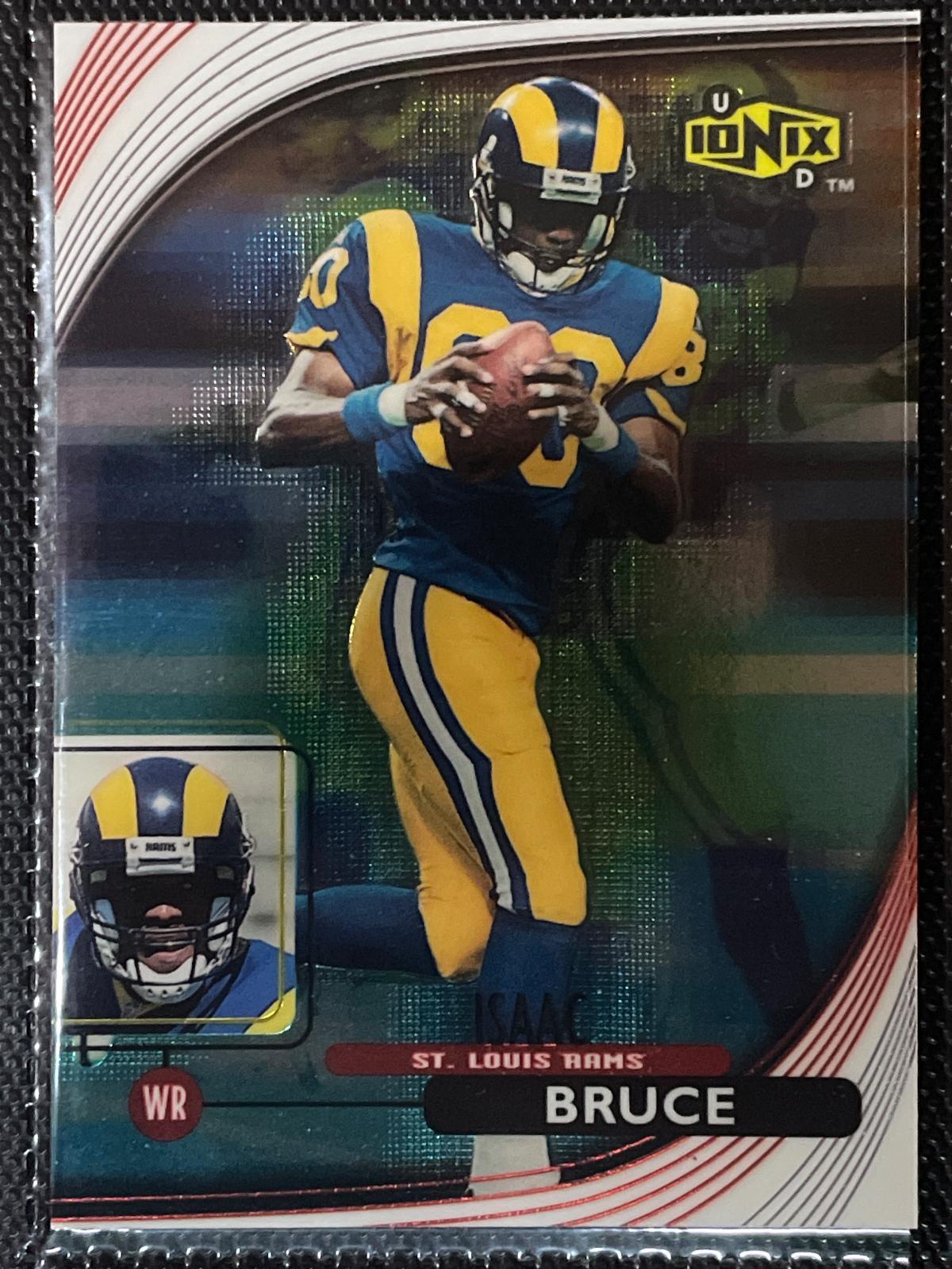 Isaac Bruce #47 Football Cards 1999 UD Ionix