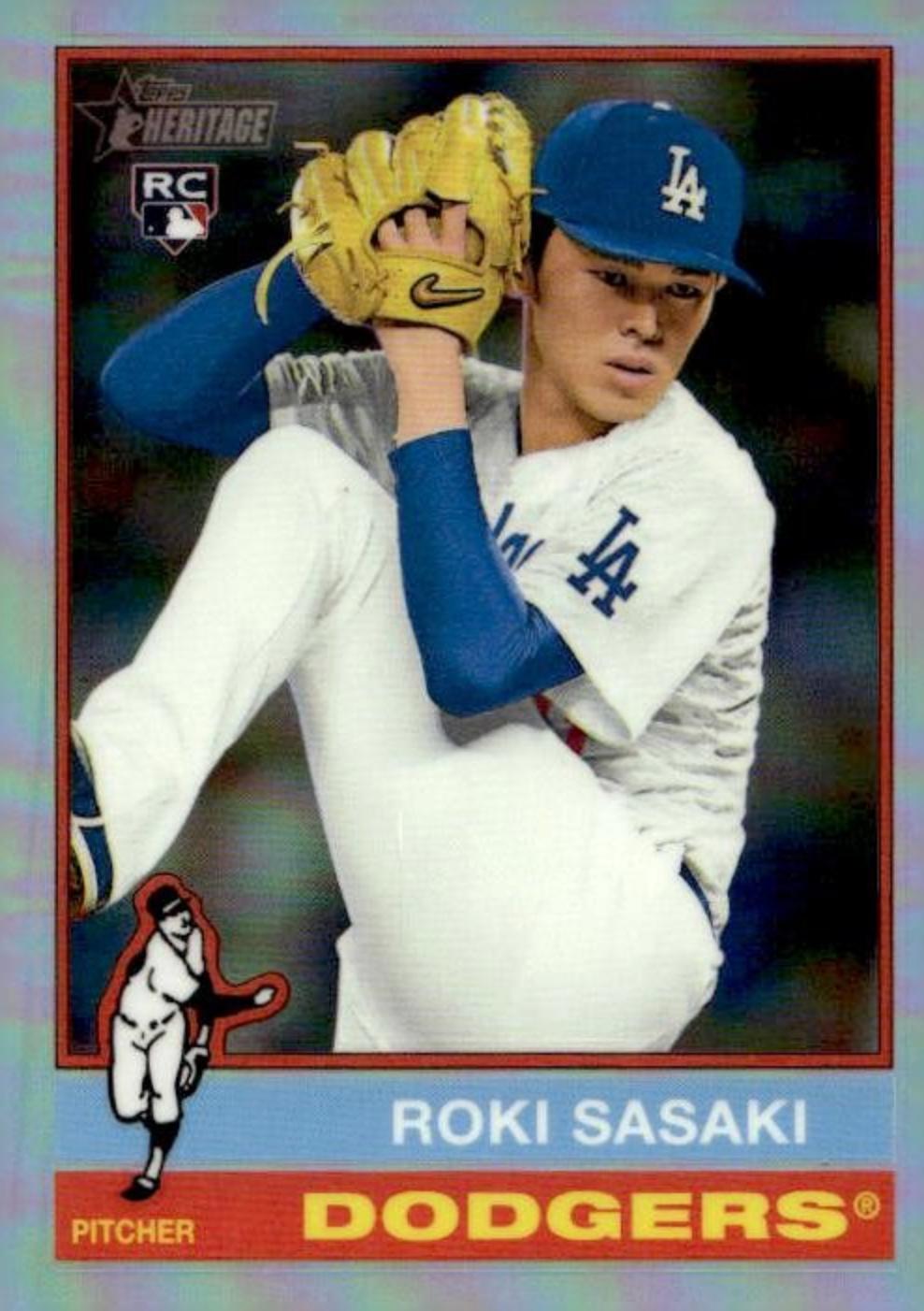 Roki Sasaki [Refractor Chrome Variation] #224