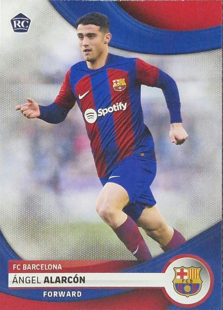 Angel Alarcon #24 2023 Topps Fc Barcelona Soccer