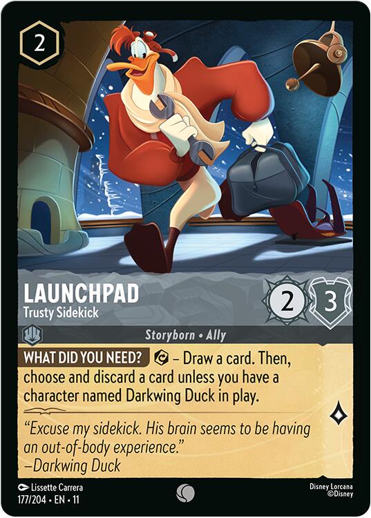 Launchpad - Trusty Sidekick #177 Prices | Lorcana Winterspell