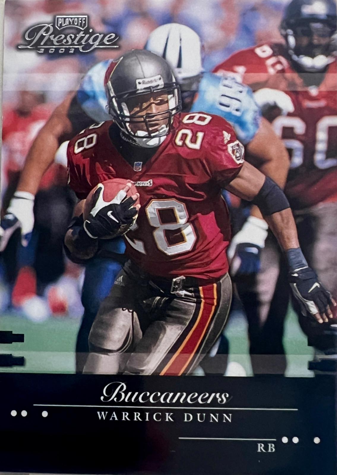 Warrick Dunn #138 Football Cards 2002 Playoff Prestige