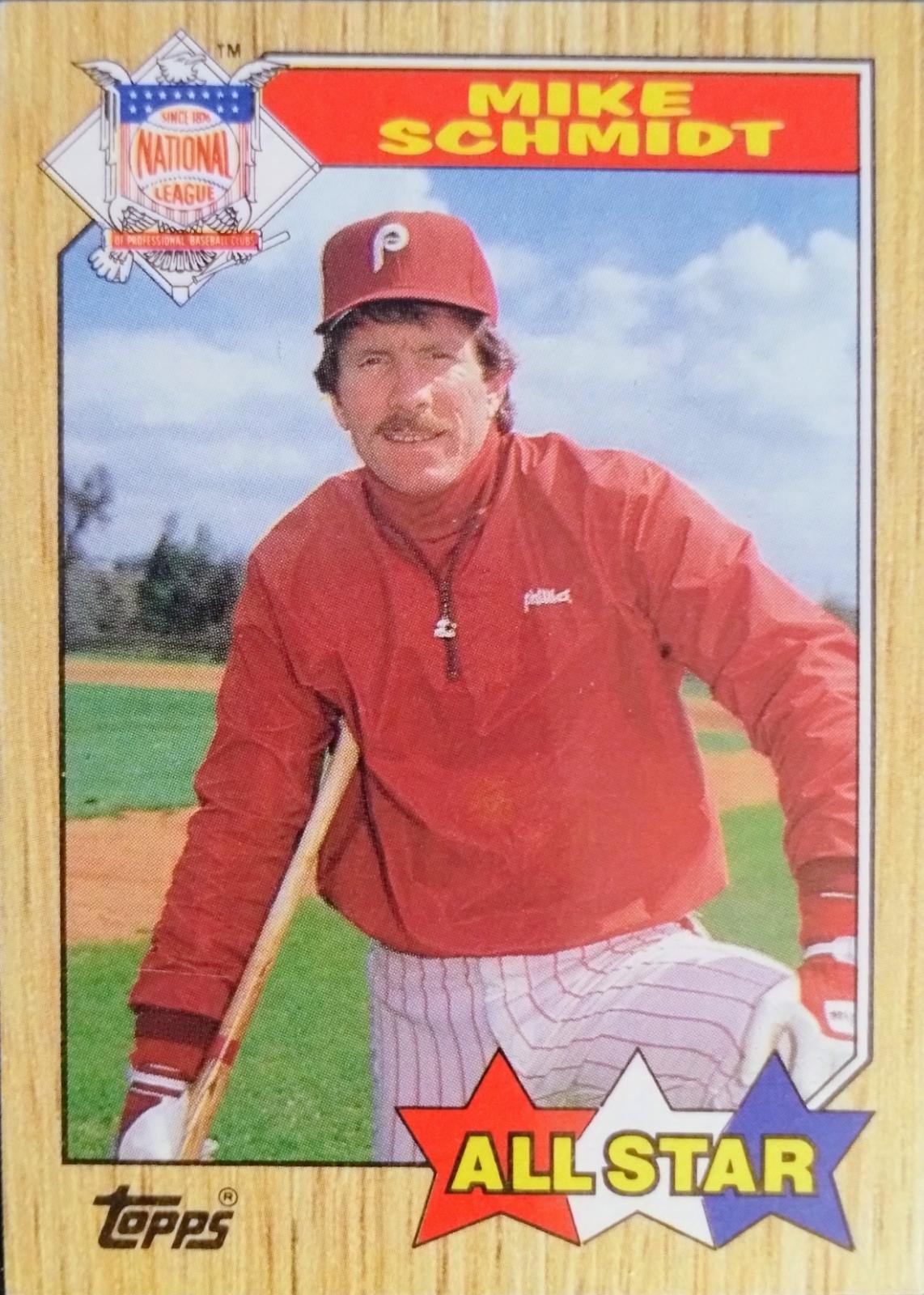 Mike Schmidt #597 Baseball Cards 1987 Topps