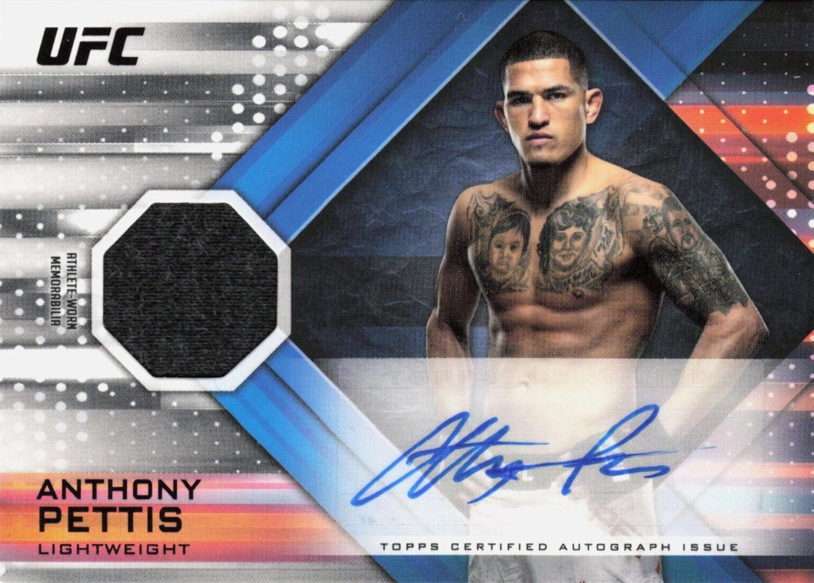 Anthony Pettis #KAR-AP Ufc Cards 2019 Topps UFC Knockout Autograph Relics