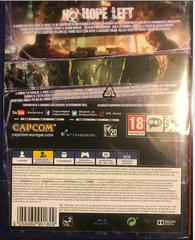 Back Cover | Resident Evil 6 [Playstation Hits] PAL Playstation 4