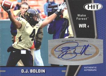 D.J. Boldin #A4 2009 Sage Hit Autographs Football