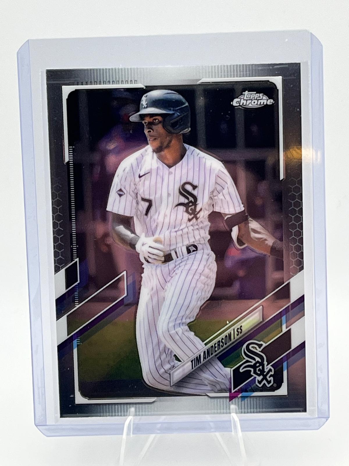 Tim Anderson #36 2021 Topps Chrome Baseball