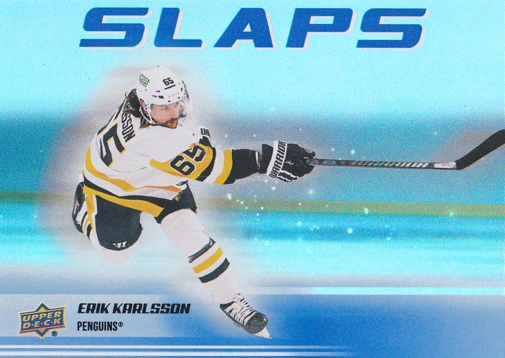 Erik Karlsson #SL-22 2025 Upper Deck Series 2 Slaps Hockey