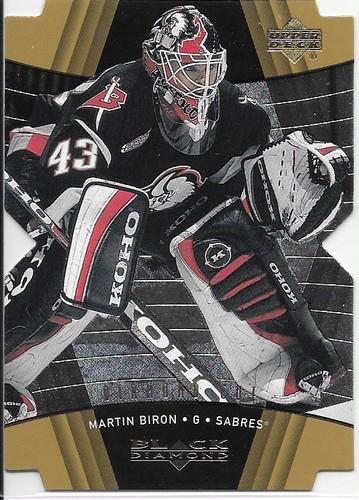 Martin Biron #14 1999 Upper Deck Black Diamond Hockey