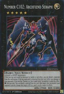 Number C102: Archfiend Seraph JUSH-EN056