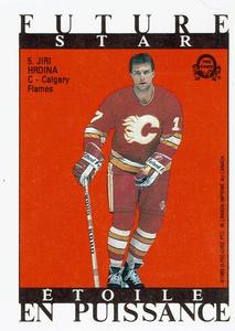 Jiri Hrdina #5 1989 O Pee Chee Sticker All Star Hockey