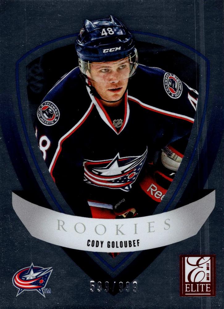 Cody Goloubef #16 2012-13 Panini Rookie Anthology Hockey Elite Rookies