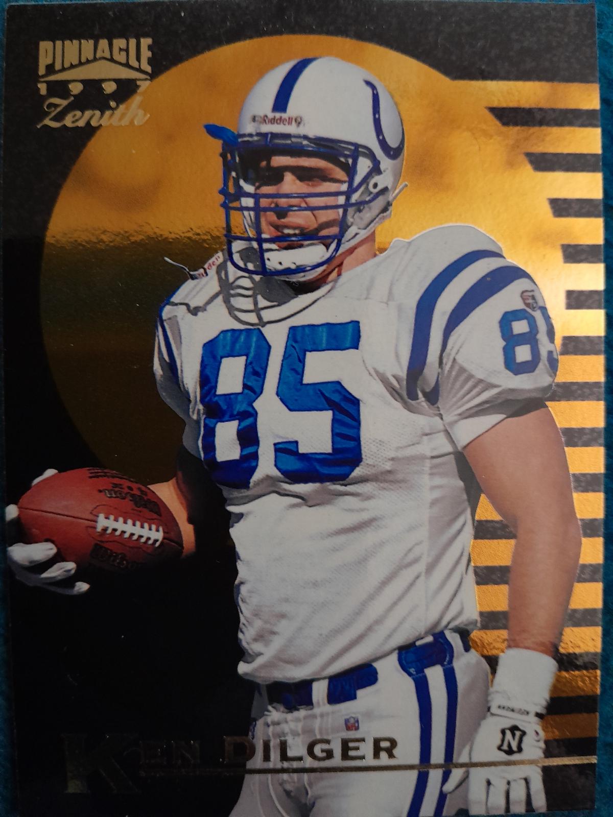 Ken Dilger #25 1997 Zenith Football