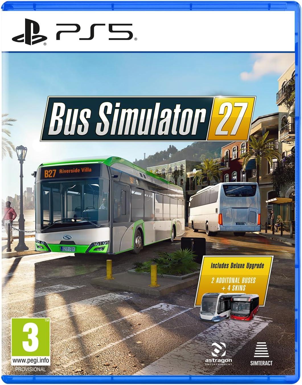 Carátula de Bus Simulator 27 para PS5 (edición PAL España)