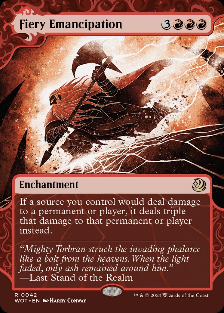 Fiery Emancipation (Magic Wilds of Eldraine Enchanting Tales)