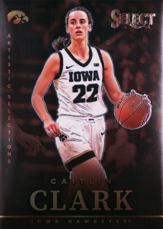 Caitlin Clark #AS2 2024 Panini Caitlin Clark Collection Artistic Selections Basketball
