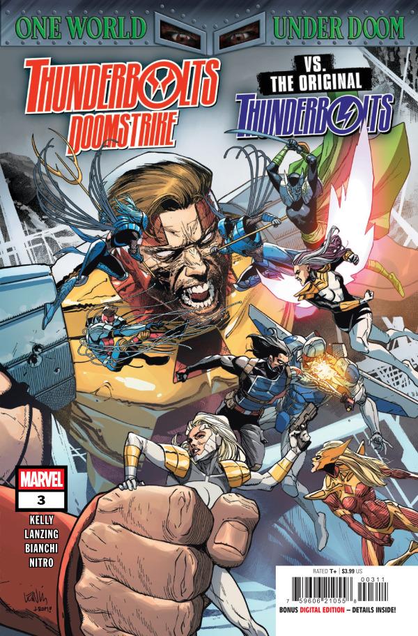 Thunderbolts: Doomstrike #3 (2025) Comic Books Thunderbolts: Doomstrike
