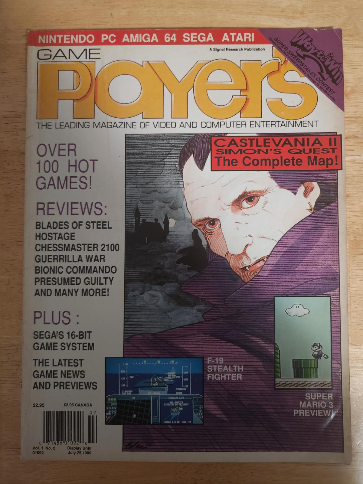 Game Player's Magazine Volume 1 Number 2 Strategy Guide