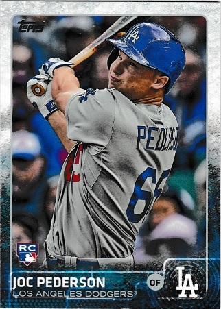 Joc Pederson #192 Baseball Cards 2015 Topps