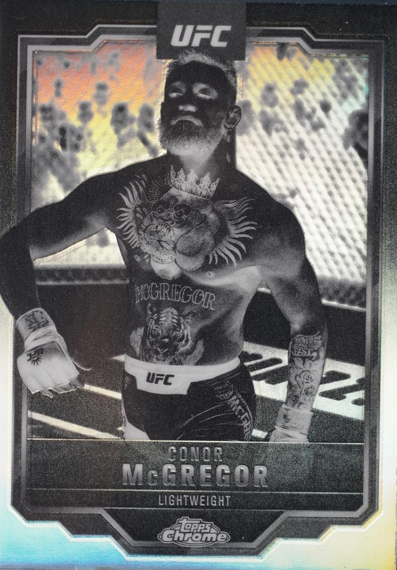 Conor McGregor [Negative Refractor] #101 Prices | 2025 Topps