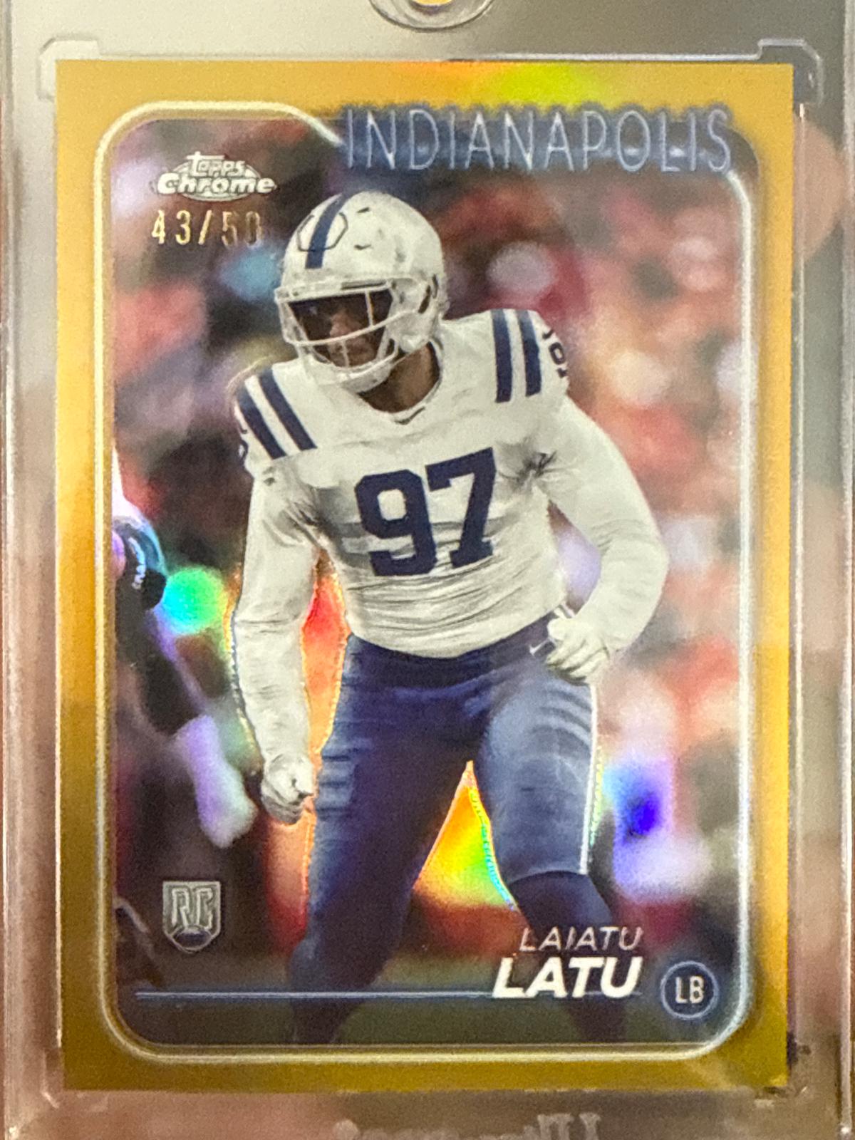 Laiatu Latu [Gold Refractor] #247