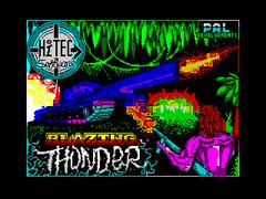 Loding Screen | Blazing Thunder ZX Spectrum