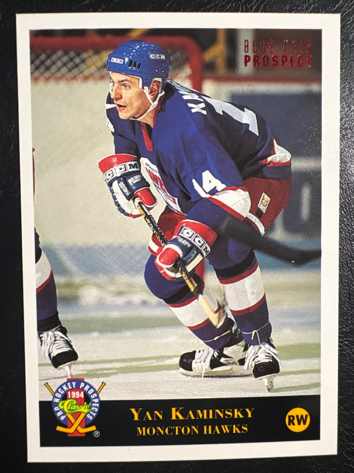 Yan Kaminsky #185 1994 Classic Pro Hockey Prospects