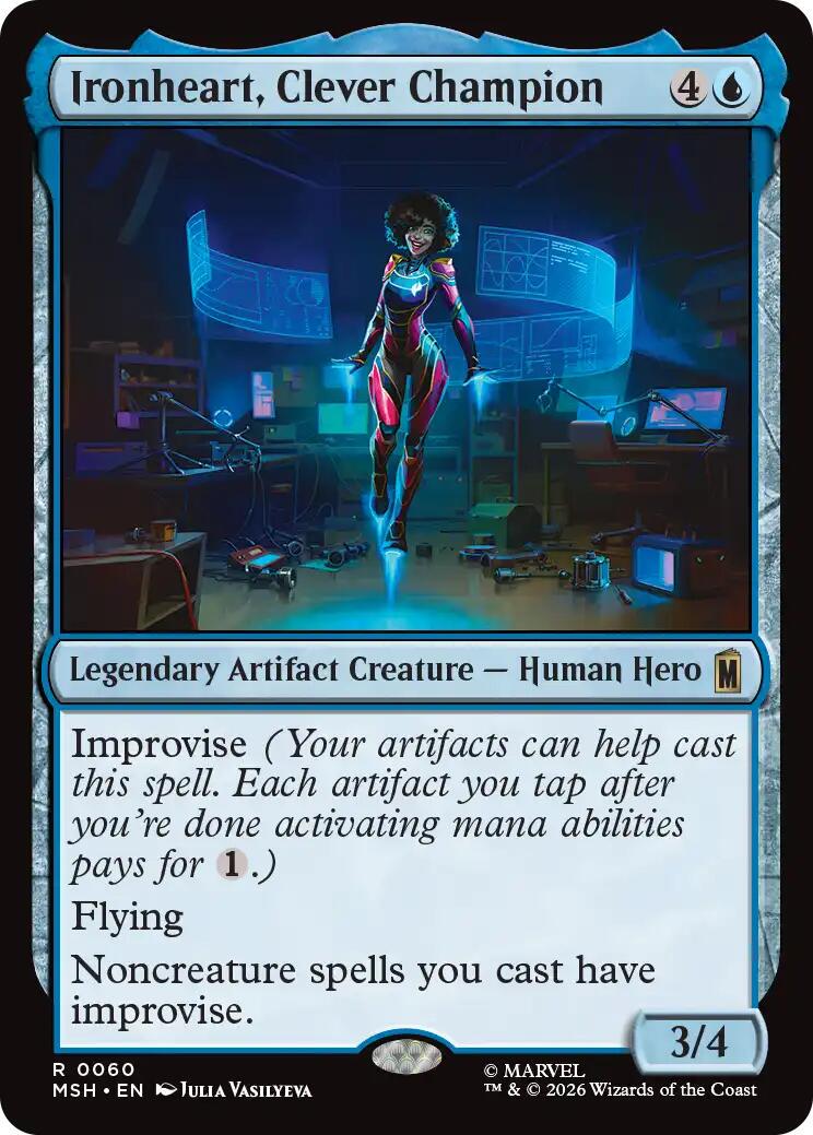 Ironheart, Clever Champion (Magic Marvel Super Heroes)
