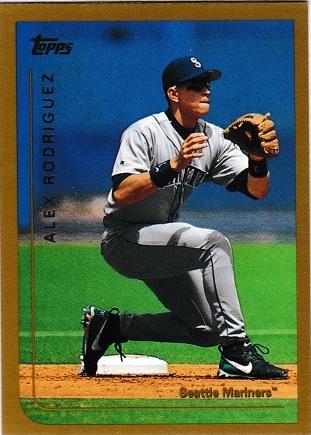 Alex Rodriguez #300 Baseball Cards 1999 Topps