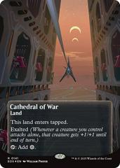 Cathedral of War [Galaxy Foil Borderless] #96 Magic Edge of Eternities Stellar Sights Prices