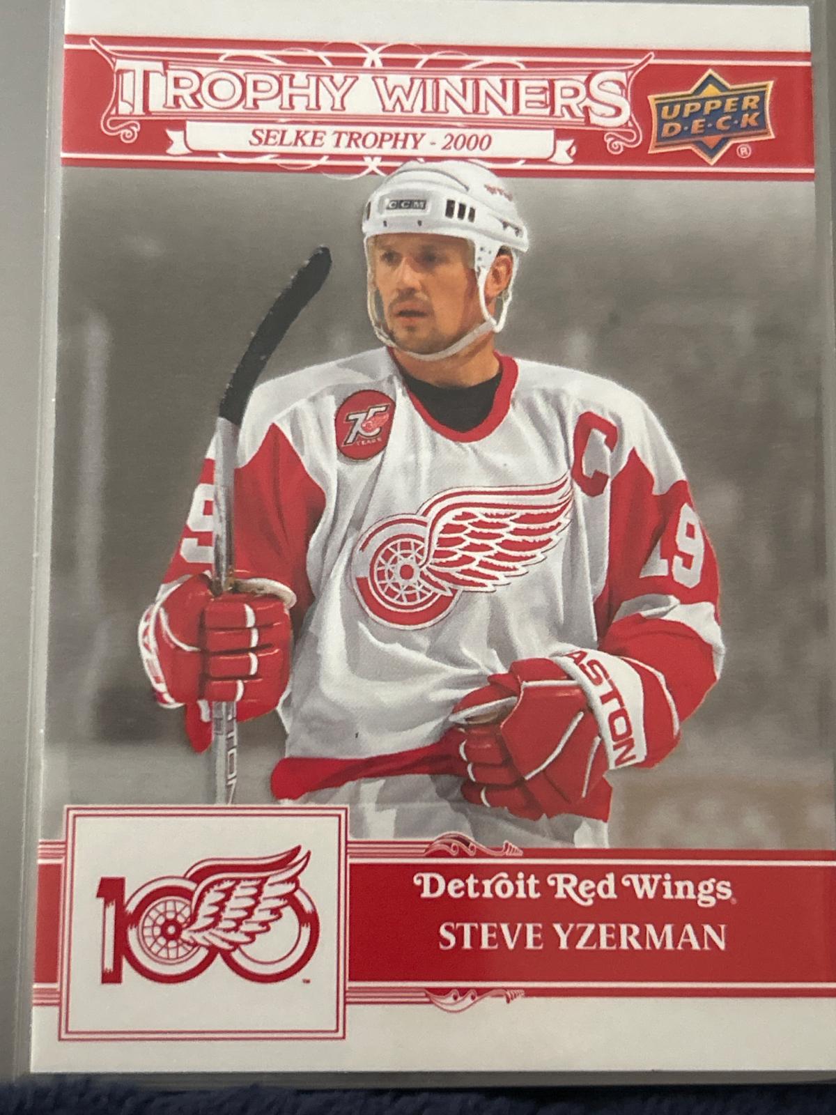 Steve Yzerman #150 2025 Upper Deck Detroit Red Wings Centennial Hockey