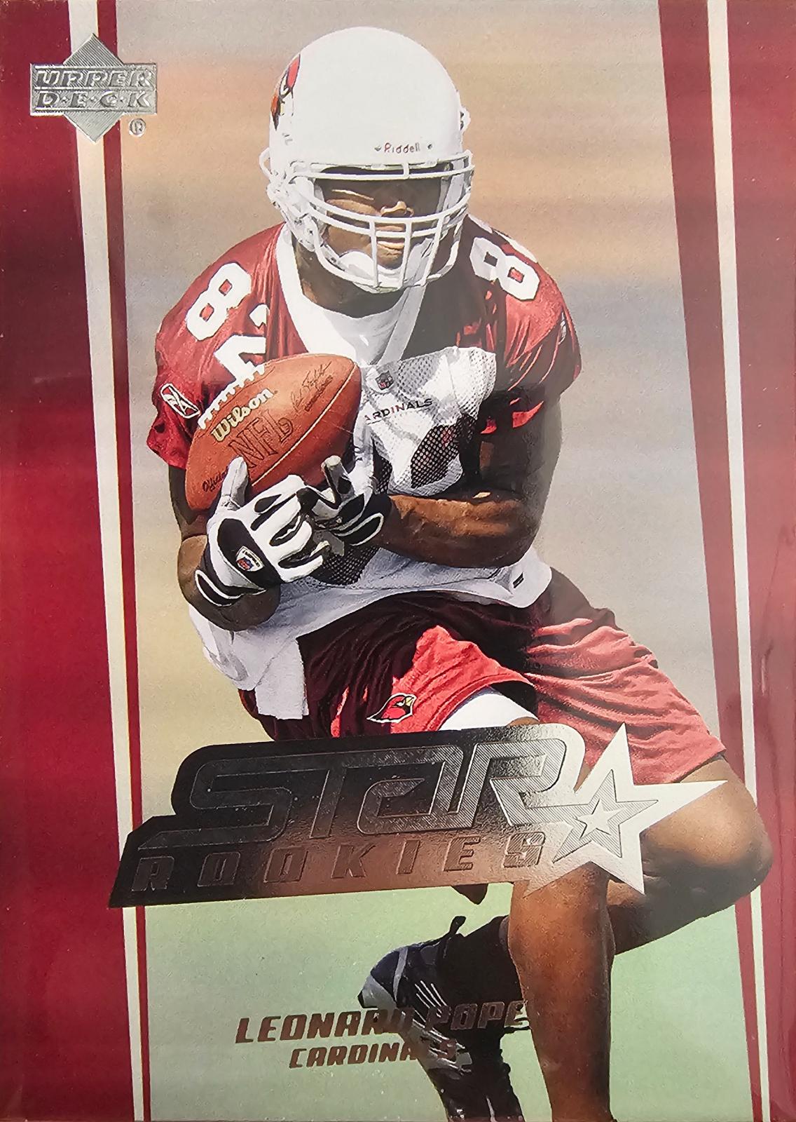 Leonard Pope #263 Football Cards 2006 Upper Deck