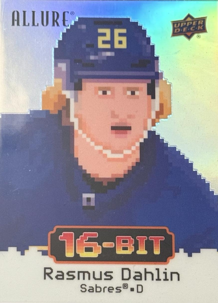 Rasmus Dahlin #B-12 Hockey Cards 2024 Upper Deck Allure 16-Bit