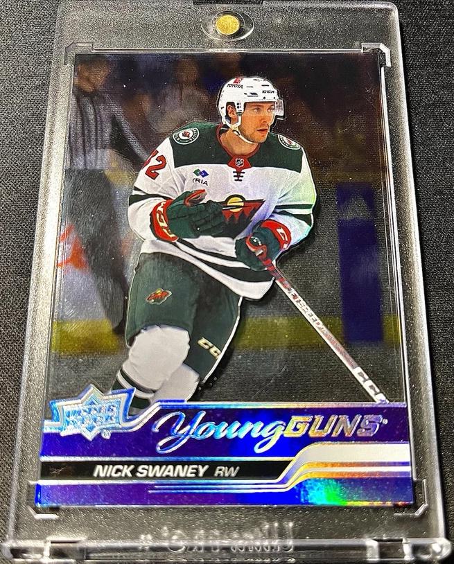 Nick Swaney #458 Hockey Cards 2023 Upper Deck Acetate Young Gun