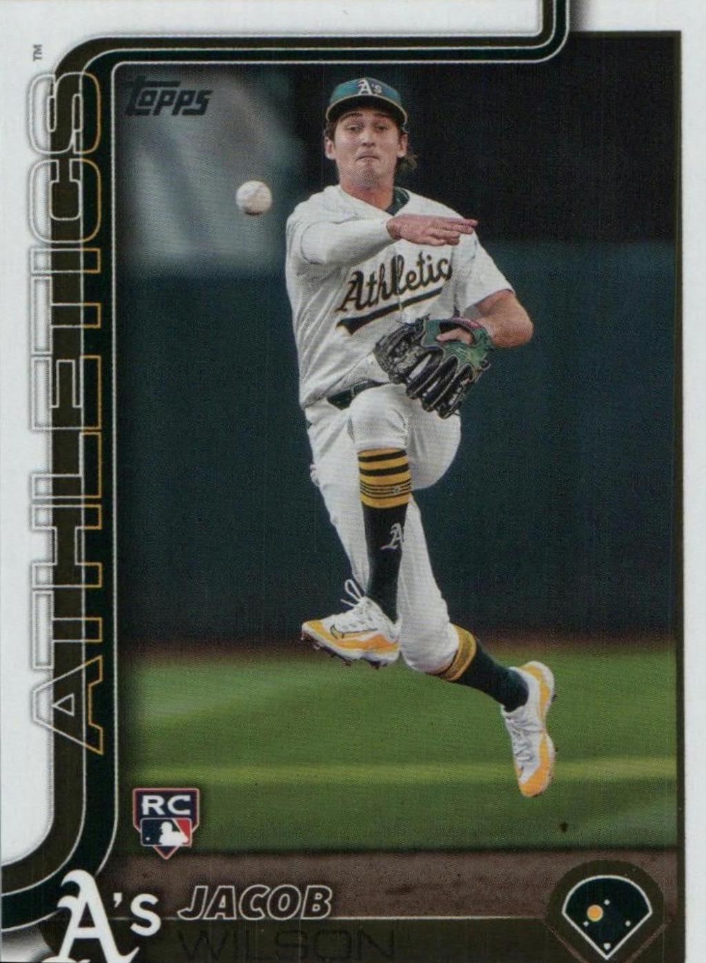 Jacob Wilson #314 Baseball Cards 2025 Topps