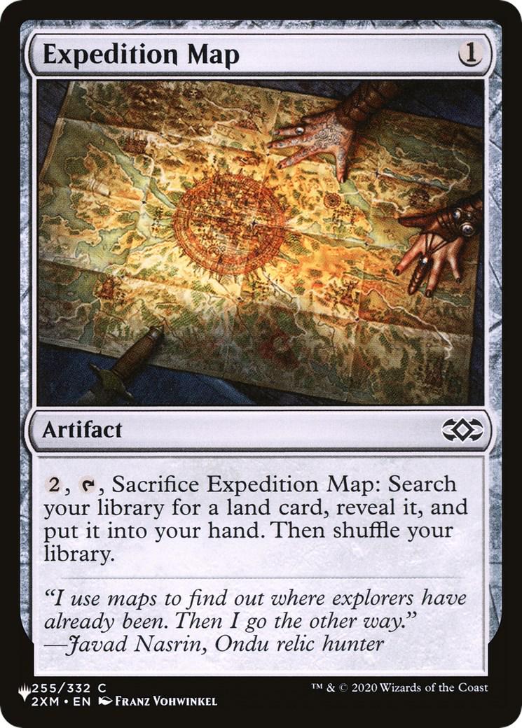 Expedition Map #255 Magic The List Reprints