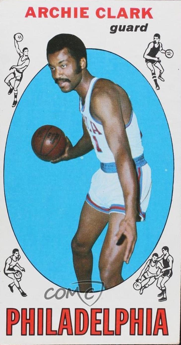 Archie Clark #32 Basketball Cards 1969 Topps