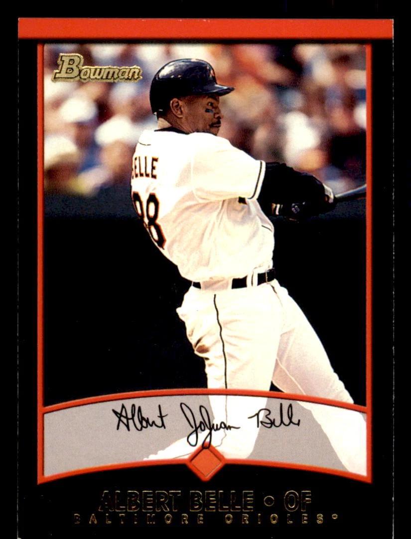 Albert Belle #9 Baseball Cards 2001 Bowman