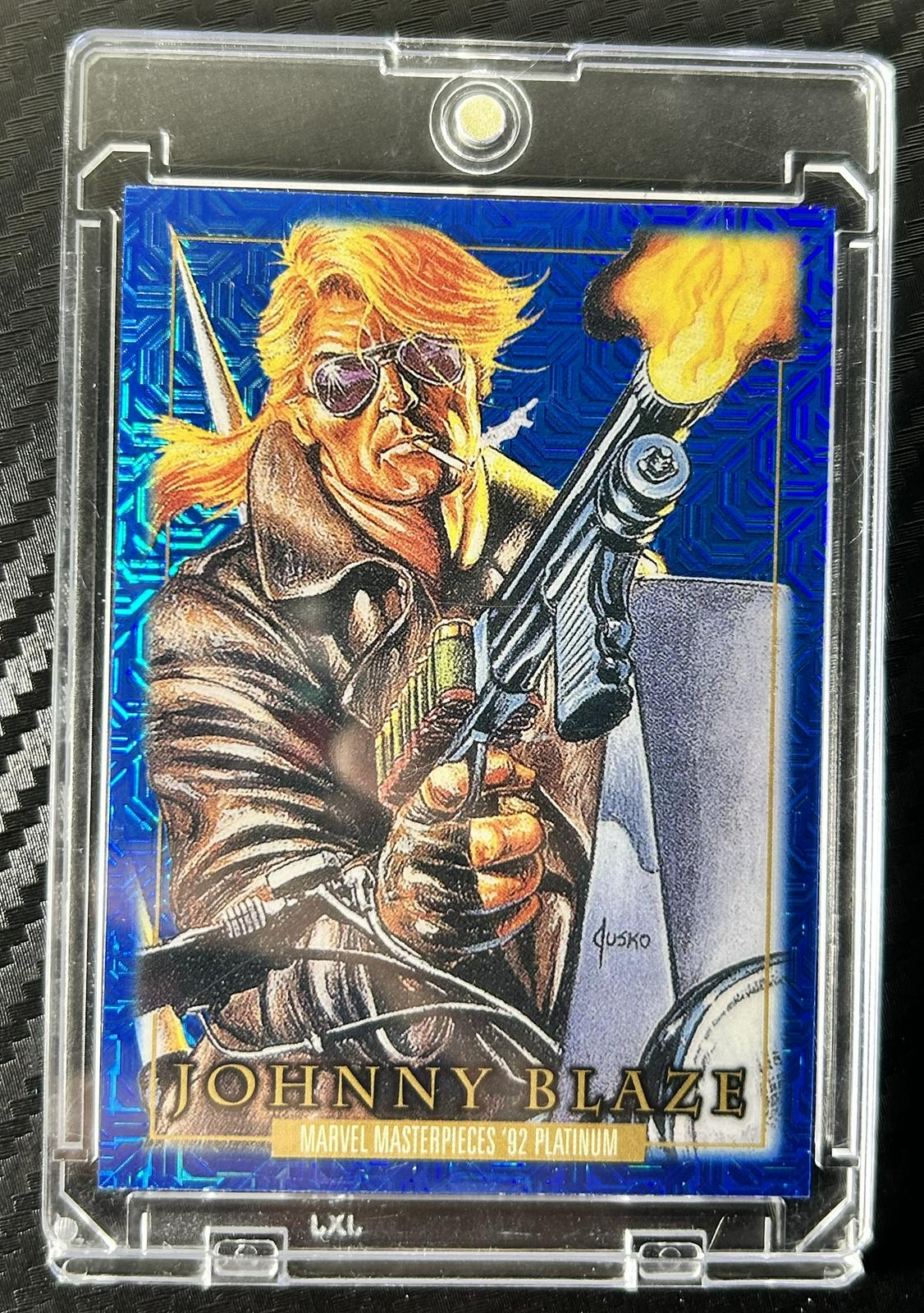 Johnny Blaze Blue Traxx