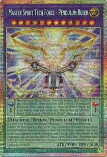 Master Spirit Tech Force - Pendulum Ruler MAMO-EN027