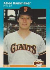Atlee Hammaker #U-40 Baseball Cards 1987 Fleer Update Prices