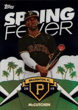 Andrew McCutchen #SF-18 Baseball Cards 2015 Topps Spring Fever