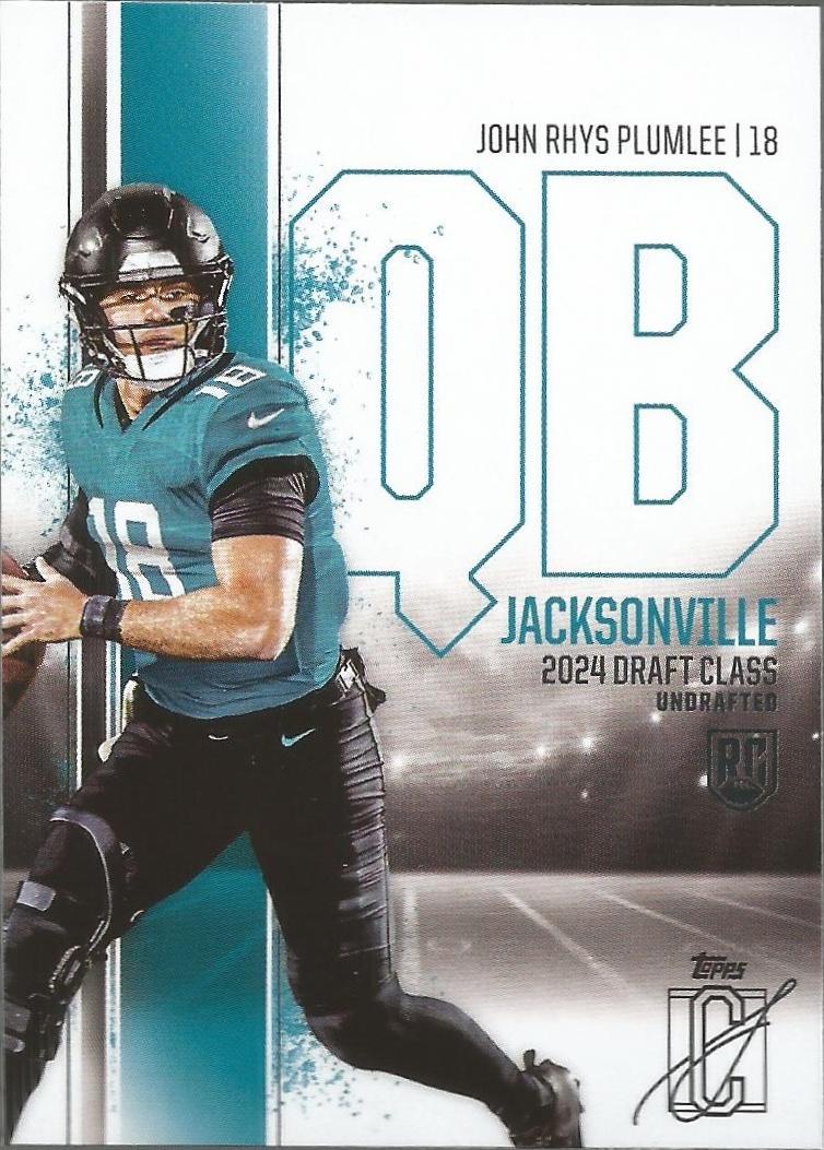 John Rhys Plumlee #174 Football Cards 2024 Topps Signature Class
