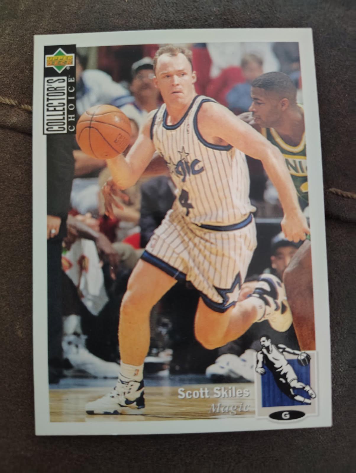 Scott Skiles #11 Basketball Cards 1994 Collector's Choice International