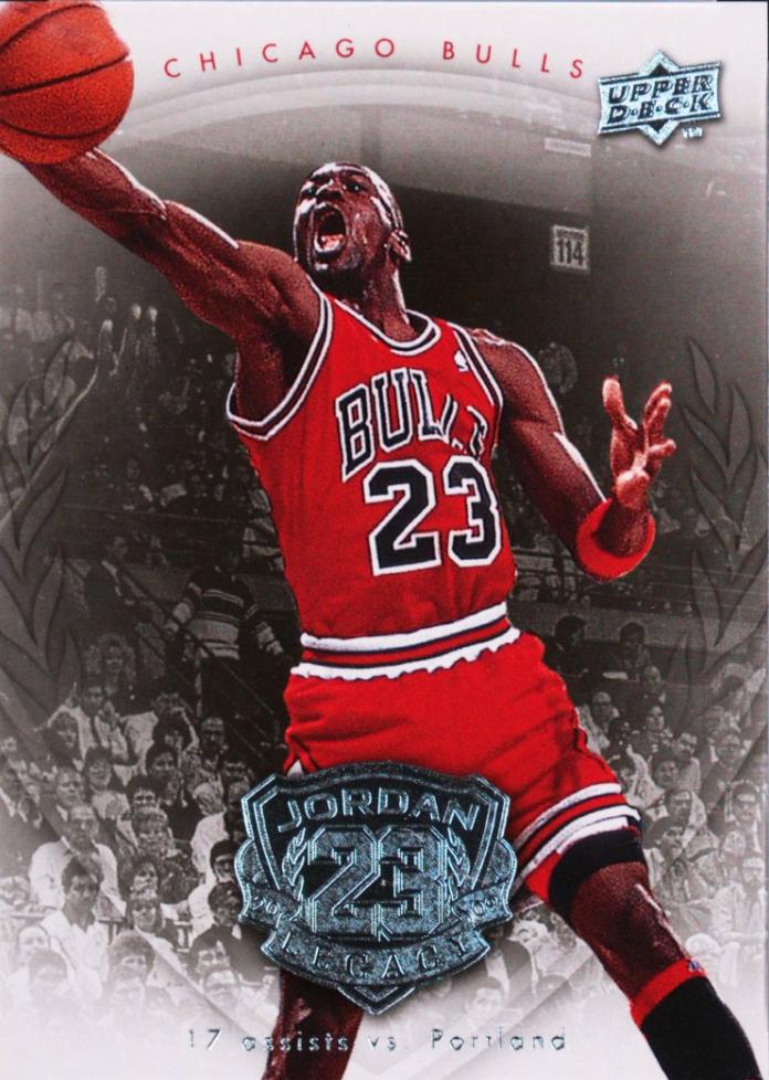 Michael Jordan #17 2009 Upper Deck Jordan Legacy Basketball